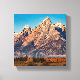 Rotspartij afbeelding op canvas afdruk