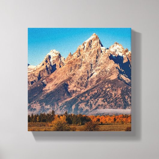 Rotspartij afbeelding op canvas afdruk (Voorkant)