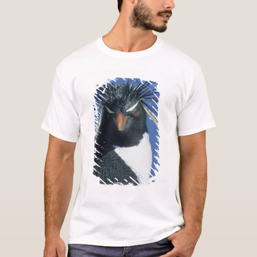 Rotspenguin (Eudyptes chrysocome) T-shirt (Voorkant)