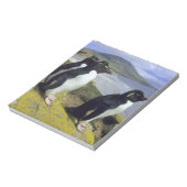 Rotspinguïns, (Eudyptes chrysocome), Notitieblok (Linkerzijde)