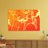 Rotsschildpad Canvas Afdruk (Insitu (Woonkamer))