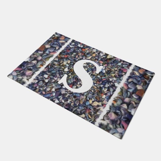 rotssteen deurmat (Schuin)