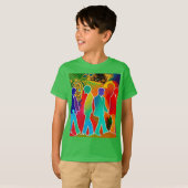 Rotssterren T-shirt (Voorkant volledig)
