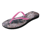 Rotsstructuur Rozeachtige Natuur Teenslippers (Schuin)