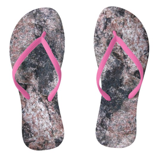 Rotsstructuur Rozeachtige Natuur Teenslippers (Voetbed)