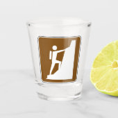 Rotssymbool Shot Glas (Voorkant)