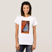 Rotsvenster naar Monument Valley, AZ T-shirt (Voorkant volledig)