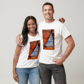 Rotsvenster naar Monument Valley, AZ T-shirt (Unisex)