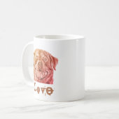 Rott Liefde Koffiemok (Voorkant links)