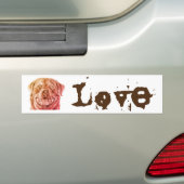 Rott Love Bumpersticker (Op auto)