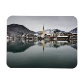 Rottach-Egern in het Tegernsee, Beieren in de wint Magneet (Horizontaal)