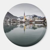 Rottach-Egern in het Tegernsee, Beieren in de wint Magneet (Voorkant)