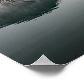 Rottach-Egern in het Tegernsee, Beieren in de wint Poster (Hoek)