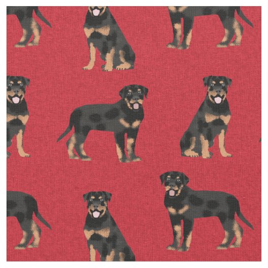 rotte hond rood stof (Close Up)
