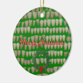 Rotten Dentist Orthodintist Orale chirurg Keramisch Ornament (Links)