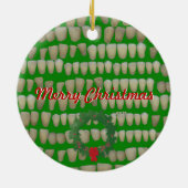 Rotten Dentist Orthodintist Orale chirurg Keramisch Ornament (Achterkant)