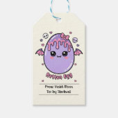 Rotten Egg Pastel Goth Easter Pink Lavender Cadeaulabel (Voorkant)