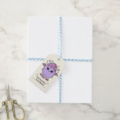 Rotten Egg Pastel Goth Pasen Roze Lavendel Cadeaulabel (Met Touw)
