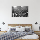 Rotten Row in Hyde Park, Londen, c.1890 Canvas Afdruk (Insitu (Slaapkamer))