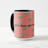 Rotten Tanden Tandarts Orthodontie Mok (Voorkant links)