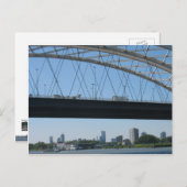 Rotterdam Bridge over de Meuse Photo Briefkaart (Voorkant / Achterkant)
