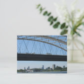 Rotterdam Bridge over de Meuse Photo Briefkaart (Staand voorkant)