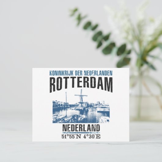 Rotterdam Briefkaart (Staand voorkant)
