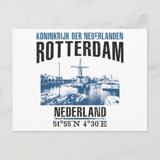 Rotterdam Briefkaart (Voorkant)