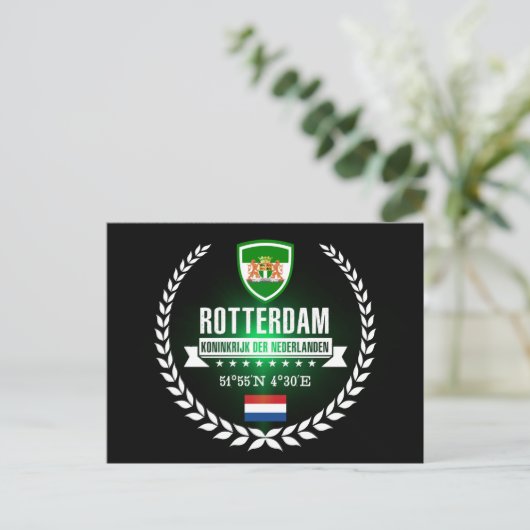 Rotterdam Briefkaart (Staand voorkant)