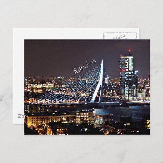Rotterdam Cityscape Briefkaart (Voorkant / Achterkant)