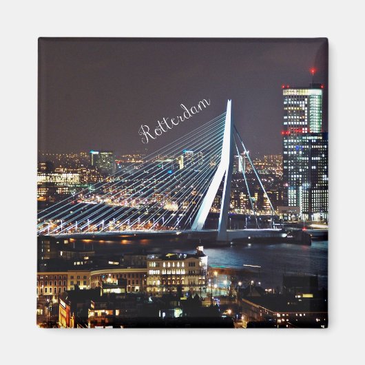 Rotterdam Cityscape Magneet (Voorkant)
