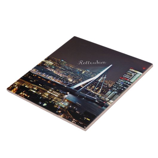 Rotterdam Cityscape Tegeltje (Zijkant)