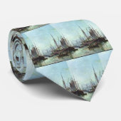 Rotterdam door Jongkind Johan Barthold (beste kwal Stropdas (Opgerold)