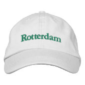 Rotterdam Embroidered Baseball Cap (Voorkant)