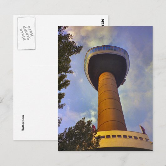 Rotterdam, Euromast Briefkaart (Voorkant / Achterkant)