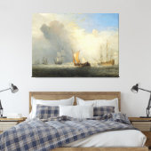 Rotterdam Ferry-Boat Canvas Afdruk (Insitu (Slaapkamer))