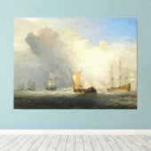 Rotterdam Ferry-Boat Canvas Afdruk (Insitu (Houten vloer))