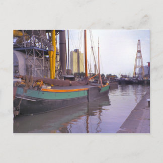 Rotterdam, historische schepen, Nederlandse zadels Briefkaart