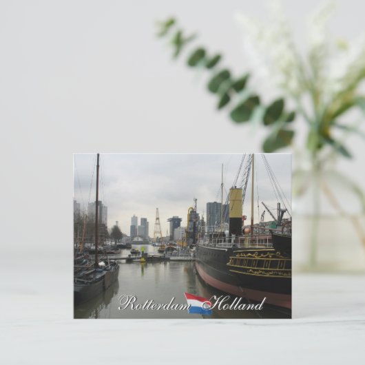 Rotterdam Holland Briefkaart (Staand voorkant)