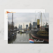 Rotterdam Holland Briefkaart (Voorkant / Achterkant)