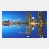 Rotterdam, Landschapsfoto Rechthoekige Sticker (Voorkant)