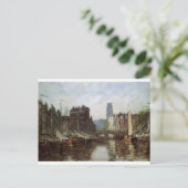 Rotterdam, Le Pont de BCourby Eugene Boudin Briefkaart (Staand voorkant)
