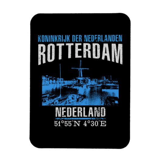 Rotterdam Magneet (Verticaal)