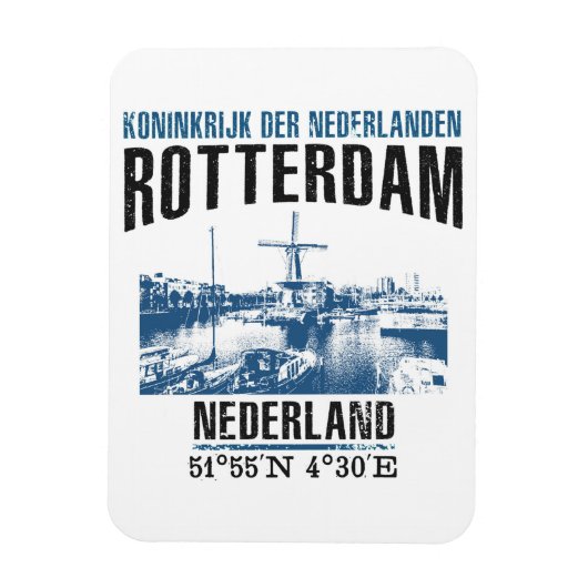 Rotterdam Magneet (Verticaal)