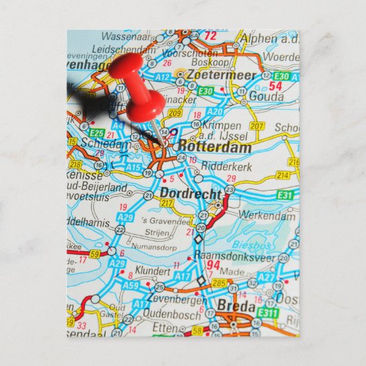 Rotterdam, Nederland Briefkaart (Voorkant)