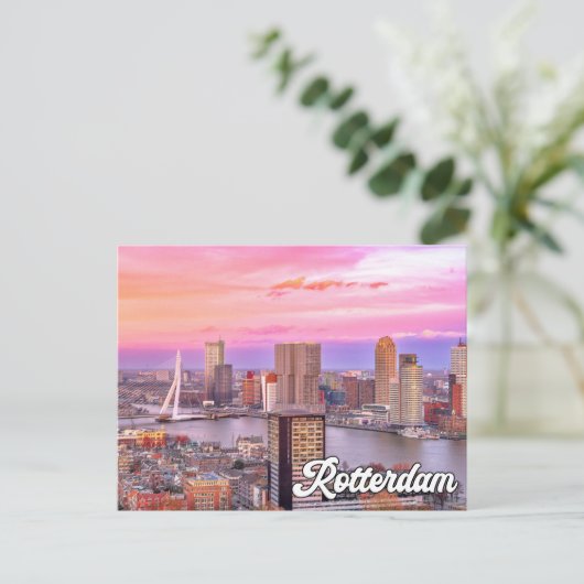 Rotterdam, Nederland Briefkaart (Staand voorkant)