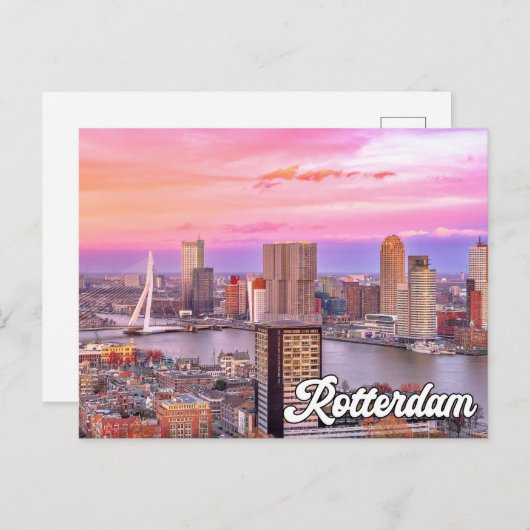 Rotterdam, Nederland Briefkaart (Voorkant / Achterkant)