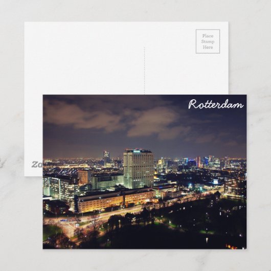 Rotterdam, Nederland Briefkaart (Voorkant / Achterkant)