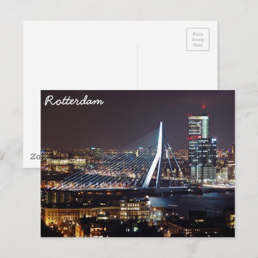 Rotterdam, Nederland Briefkaart (Voorkant / Achterkant)