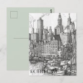 Rotterdam, Nederland Briefkaart (Voorkant / Achterkant)